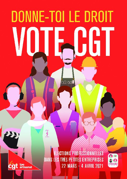 ÉLECTIONS DANS LES TPE : Déclaration de la CGT